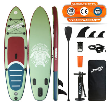 Inflatable Sup 3.05 m (10 ft.) Stand-up Paddle Board TS-010